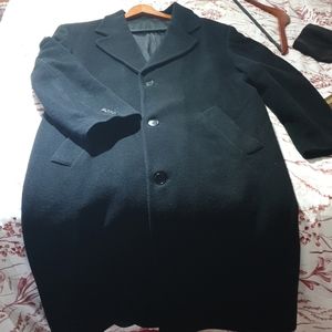SOLD Andrew Fezza mens cashmere coat